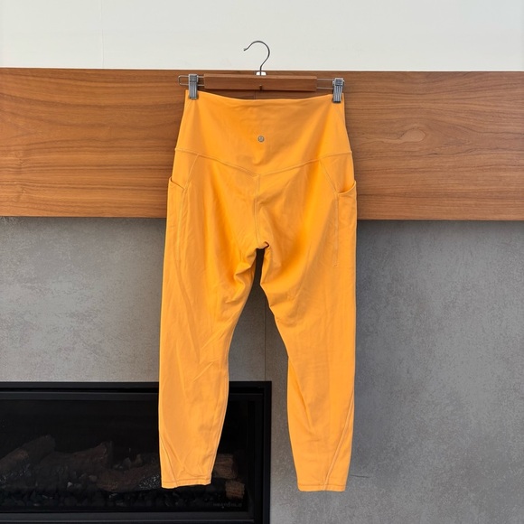 Lululemon Align High-Rise in Mango Dream 25’ Size 10 - Picture 8 of 11